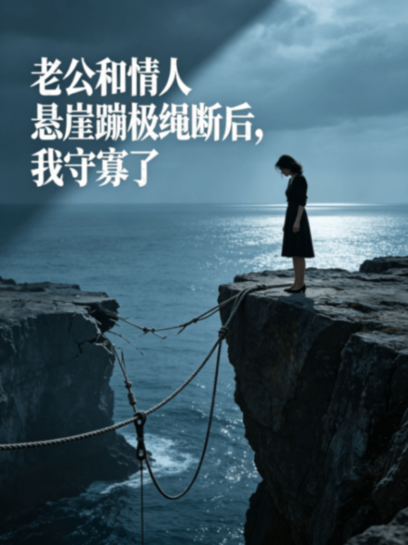 老公和情人悬崖蹦极绳断后，我守寡了