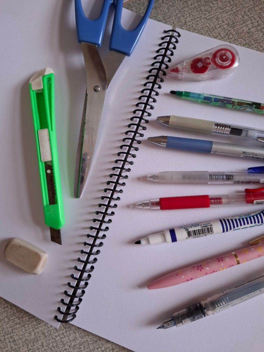 使用文具的正確方法