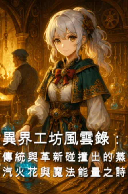 異界工坊風雲錄：傳統與革新碰撞出的蒸汽火花與魔法能量之詩