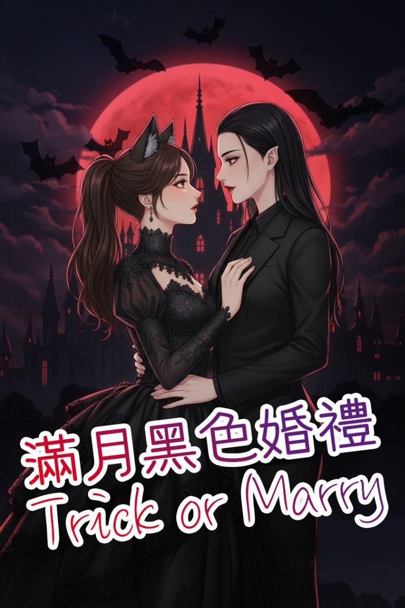 百合《滿月黑色婚禮：Trick or Marry》短篇