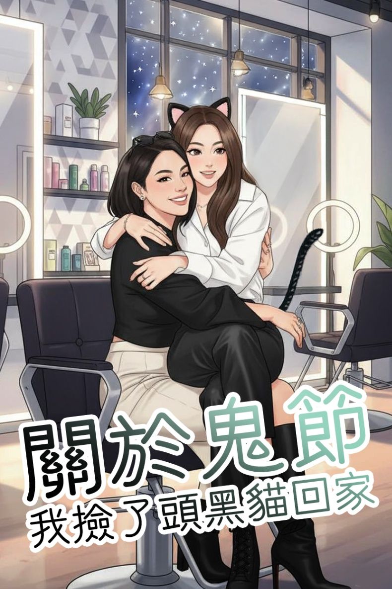 百合《關於鬼節我撿了頭黑貓回家》短篇