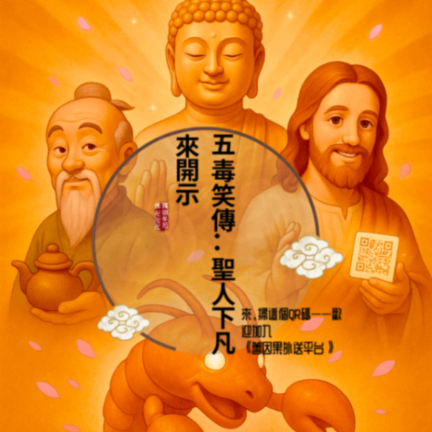 《五毒笑傳：聖人下凡來開示》