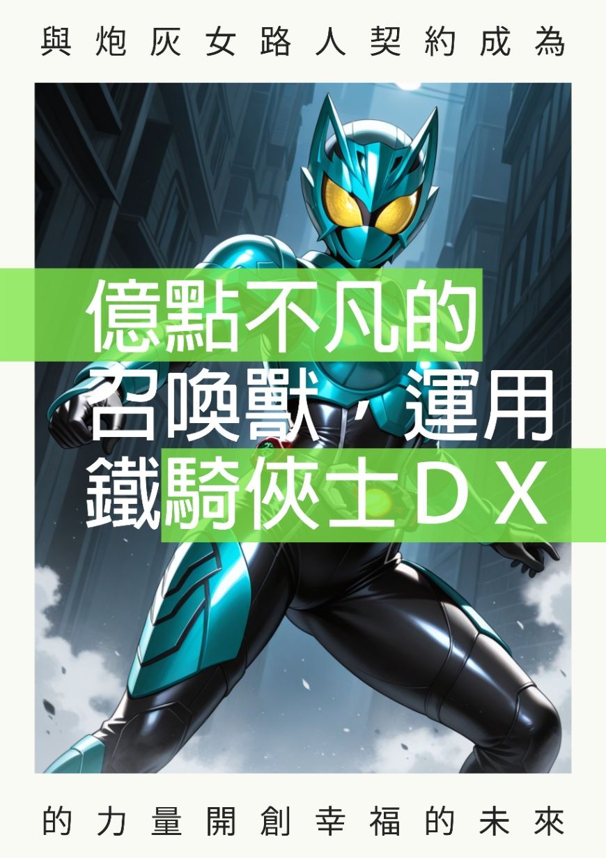 與炮灰女路人契約成為億點不凡的召喚獸，運用鐵騎俠士ＤＸ的力量開創幸福的未來