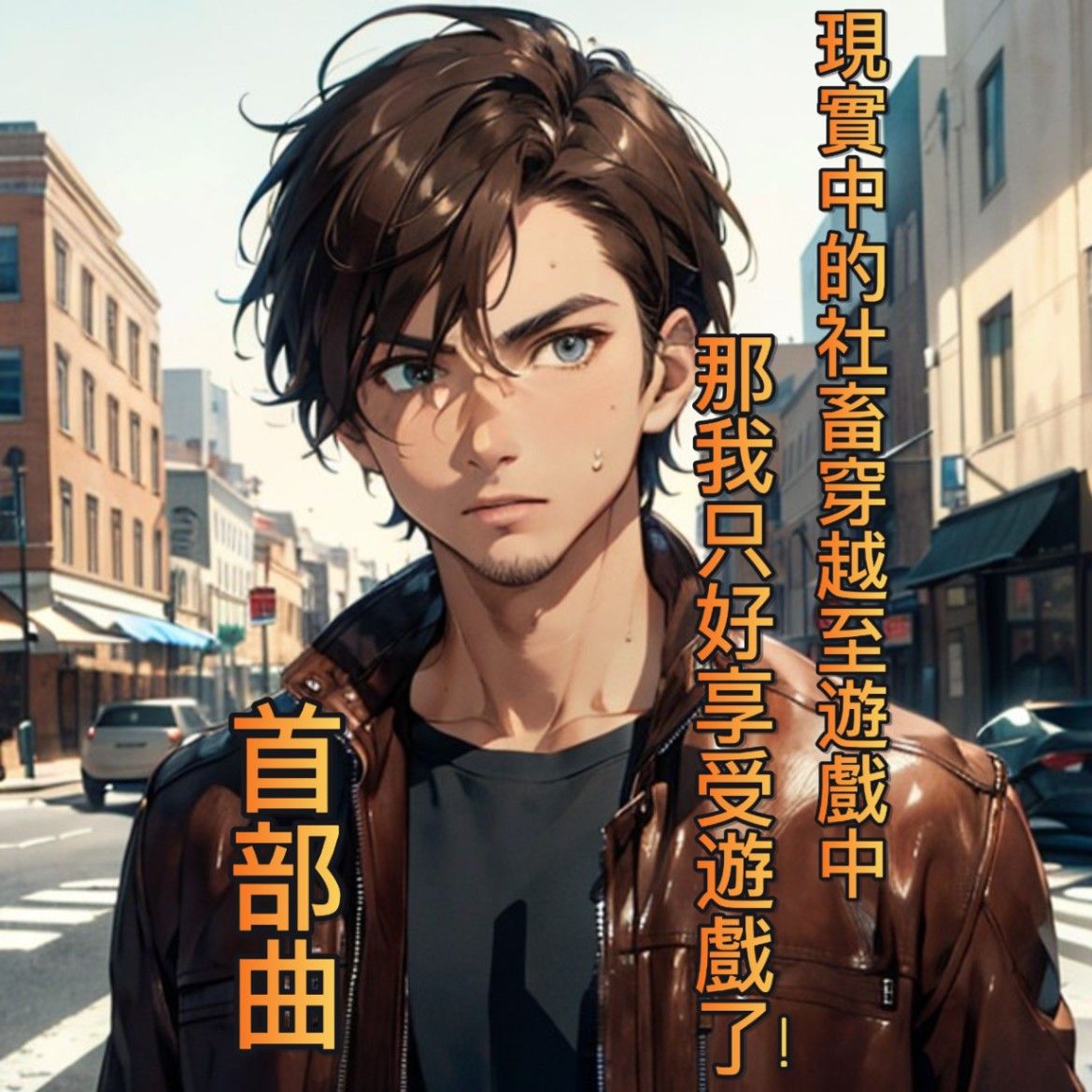 現實中的社畜穿越至遊戲中，那我只好享受遊戲了! 首部曲