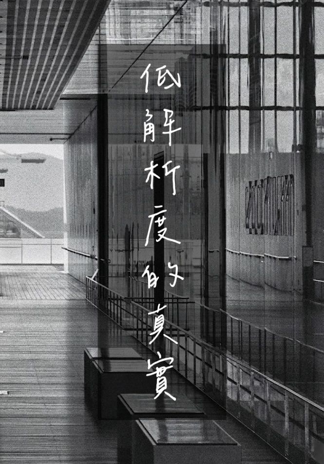 低解析度的真實