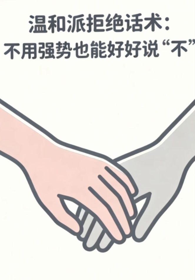 《溫和派拒絕話術：不用強勢也能好好說「不」》