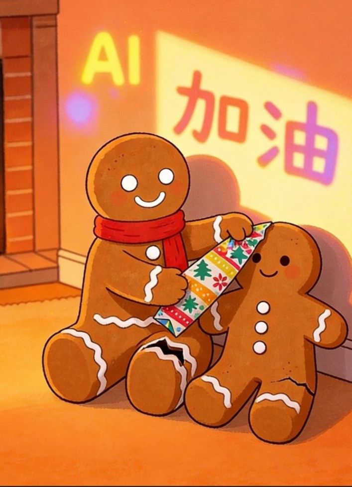 😸《薑餅人阿暖的膠帶奇蹟》