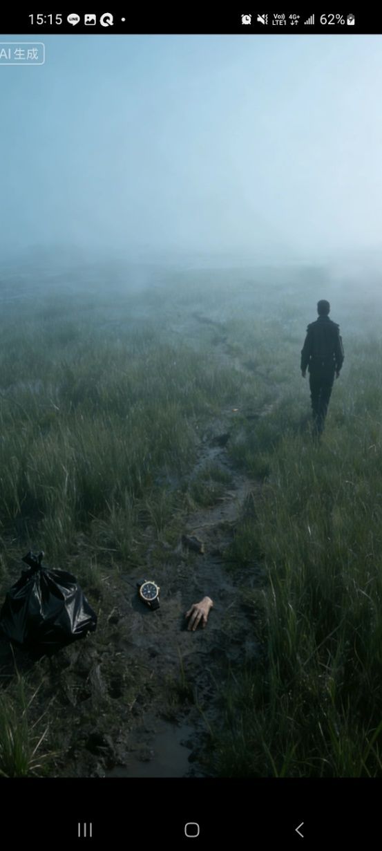 高美濕地的黑色塑膠袋