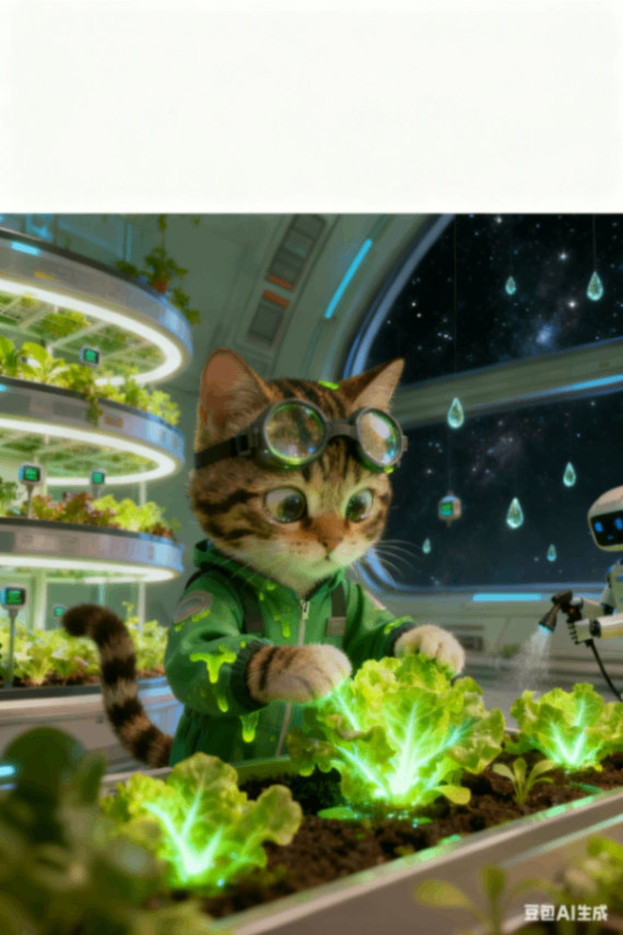 《😸虎斑喵喵的太空农场打工记😺》