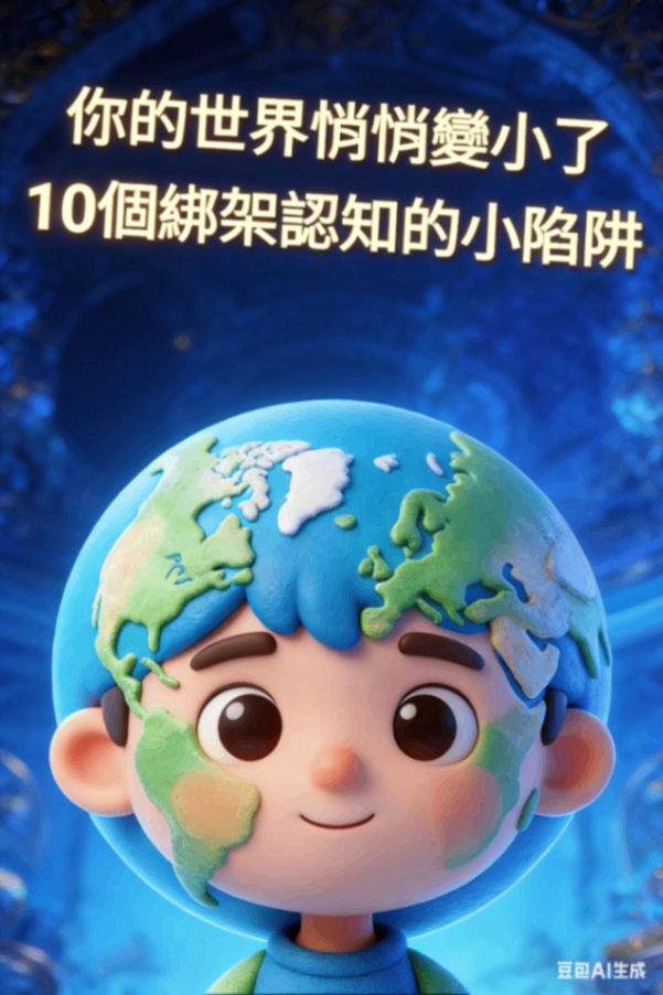 《你的世界悄悄變小了 :10個綁架認知的小陷阱》