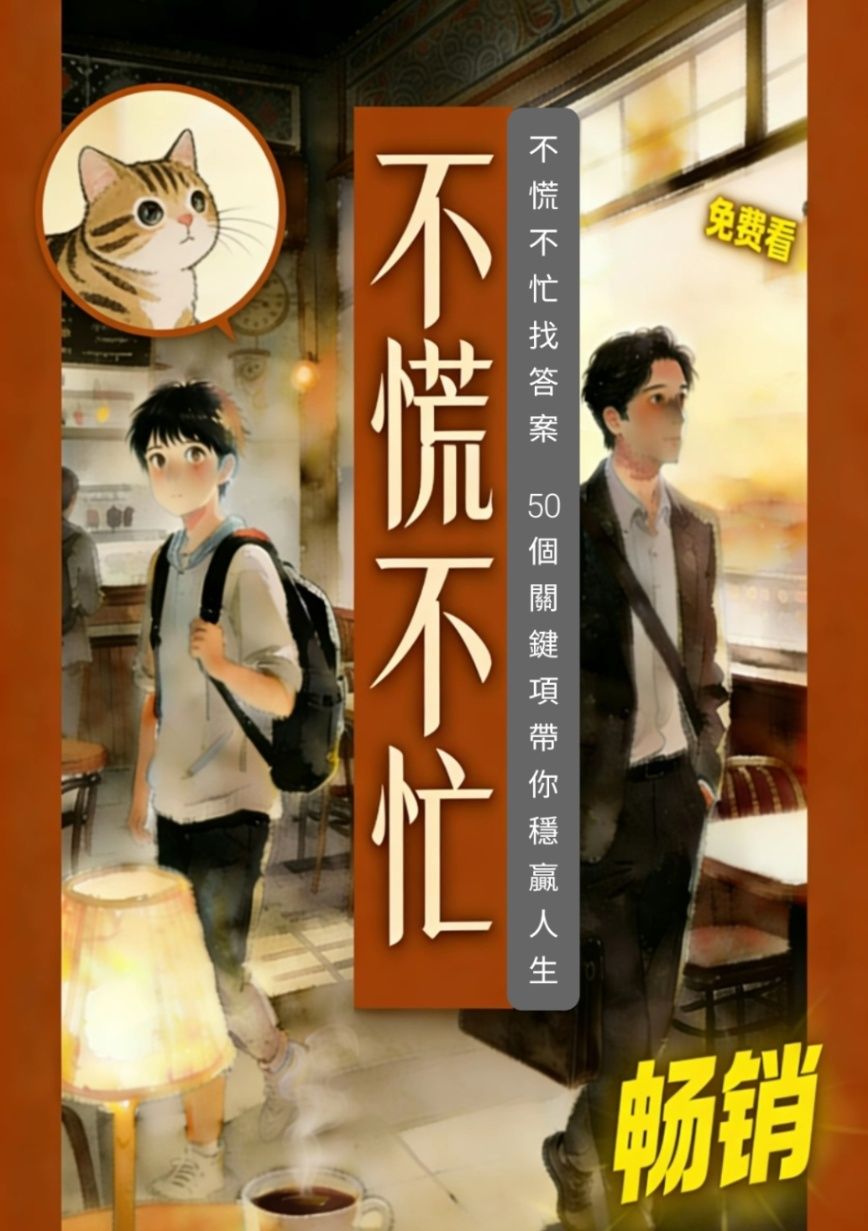 😺《不慌不忙找答案：50個關鍵項帶你穩贏人生》