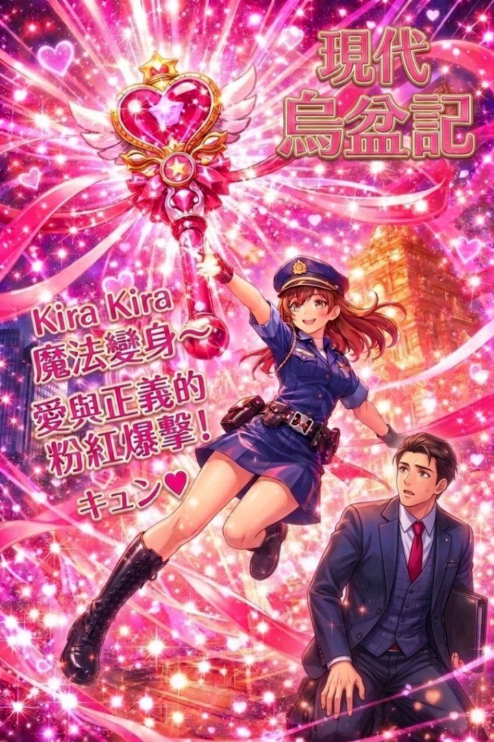 現代烏盆記：Kira Kira 魔法變身～愛與正義的粉紅爆擊！キュン♡