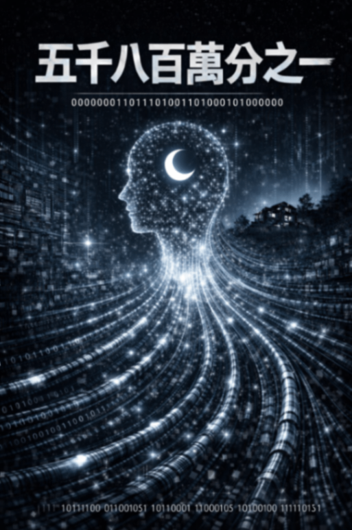 五千八百萬分之一