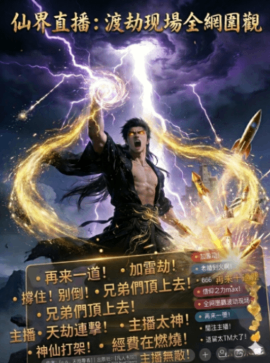 仙界直播：渡劫現場全網圍觀