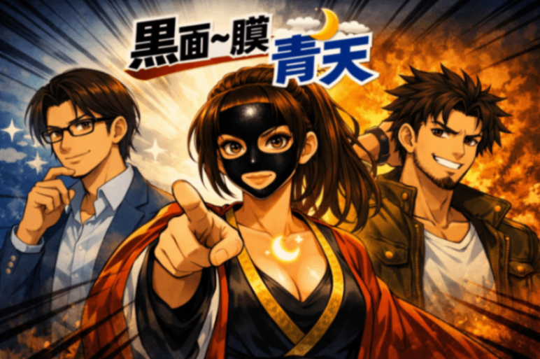 黑面~膜 青天