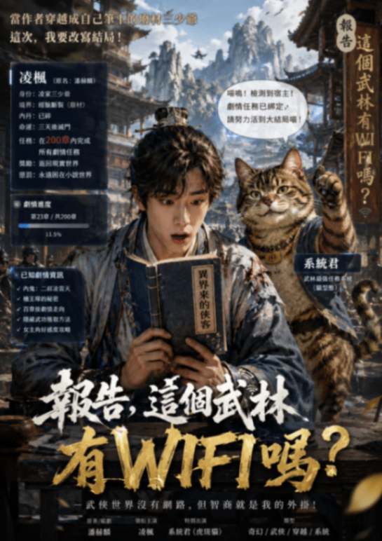 《報告，這個武林有WIFI嗎？》
