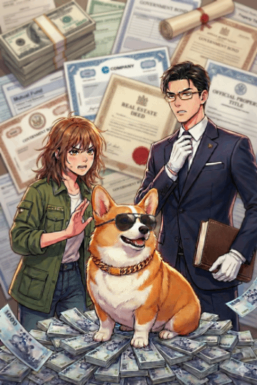 短腿柯基是一千億元繼承人