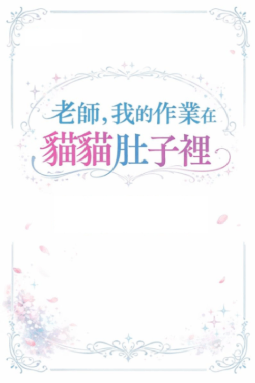 《老師，我的作業在貓貓肚子裡》