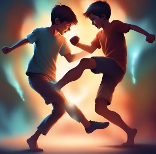 關於我被踢下面的事